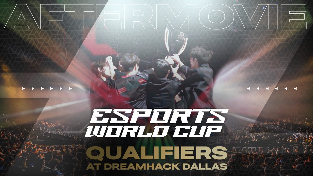 Our #EsportsWorldCup x #DreamHack Dallas Takeover 🙌 4 Days ✅ 6 Games ✅ 400 Players ✅ 26 Qualifications ✅