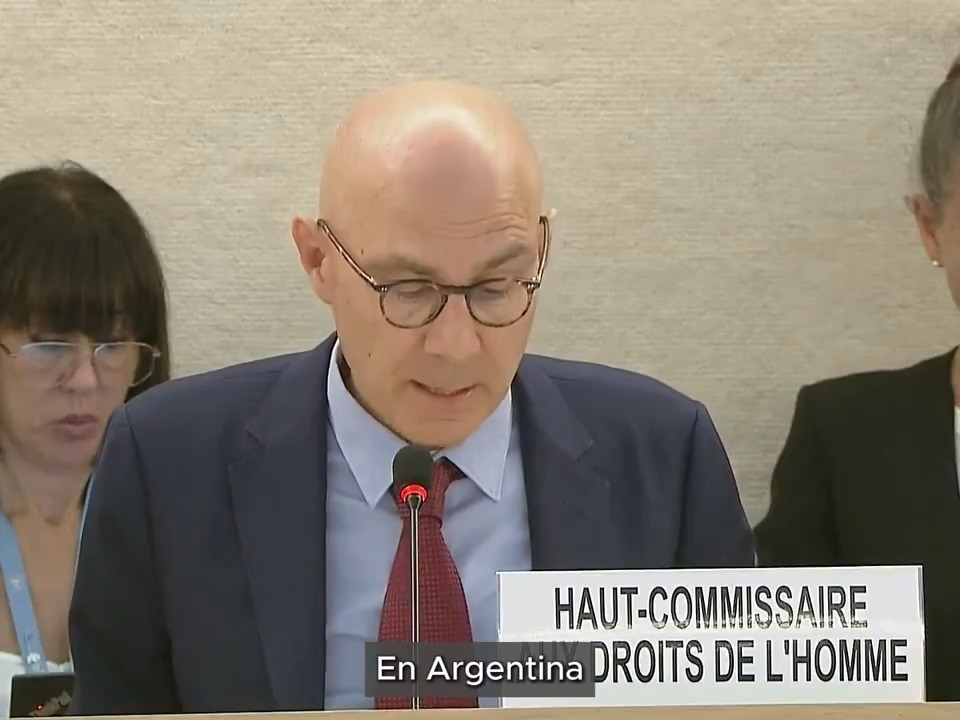 "La ONU": Por las declaraciones del Alto Comisionado de las Naciones Unidas para los Derechos Humanos sobre Argentina