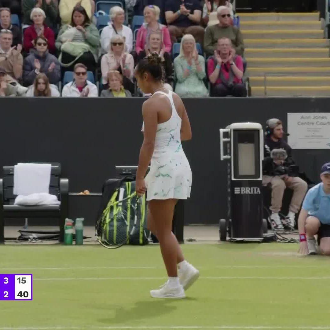 All over the net 🔥 leylahfernandez | #RothesayClassic