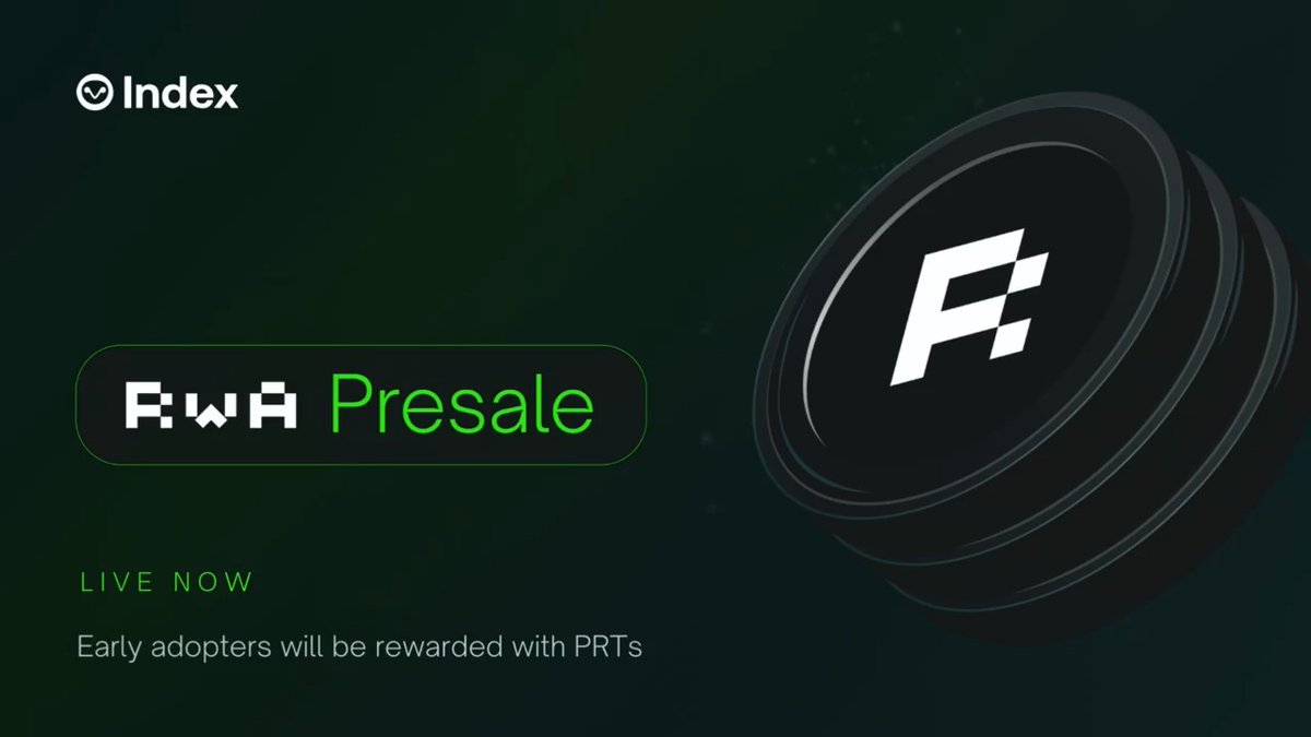 The Fortunafi RWA Index presale is now 𝐨𝐩𝐞𝐧 📢 Early depositors will 𝐞𝐚𝐫𝐧 𝐏𝐑𝐓𝐬