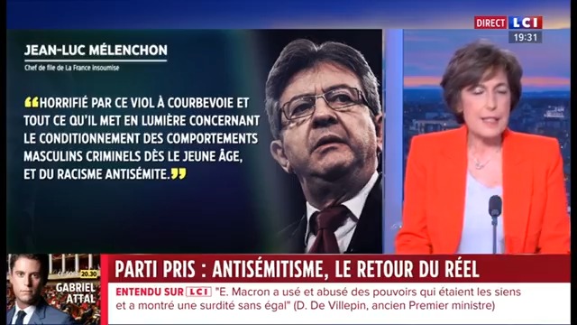📢 : «Antisémitisme, le retour du réel», le parti pris #politique de Ruth Elkrief