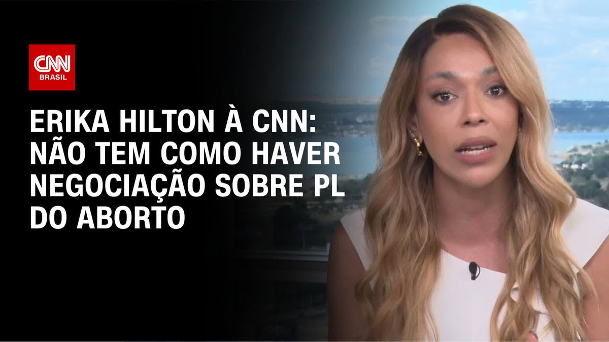 Erika Hilton à CNN: Não tem como haver negociação sobre PL do aborto #BastidoresCNN