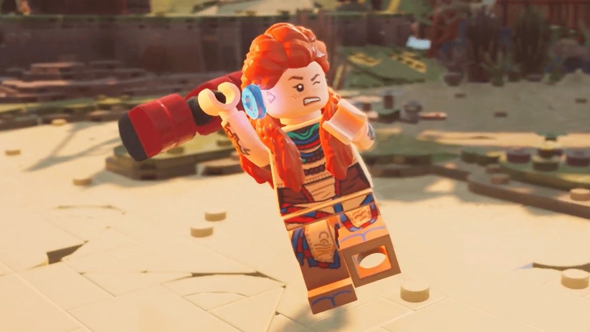 Check out more from the new action adventure that takes Aloy and friends on a new journey in brick form as they encounter giant LEGO robot dinosaurs and hot dogs (yes, really). Lego Horizon Adventures is coming to PS5, PC and Nintendo Switch Holiday 2024. #IGNSummerofGaming
