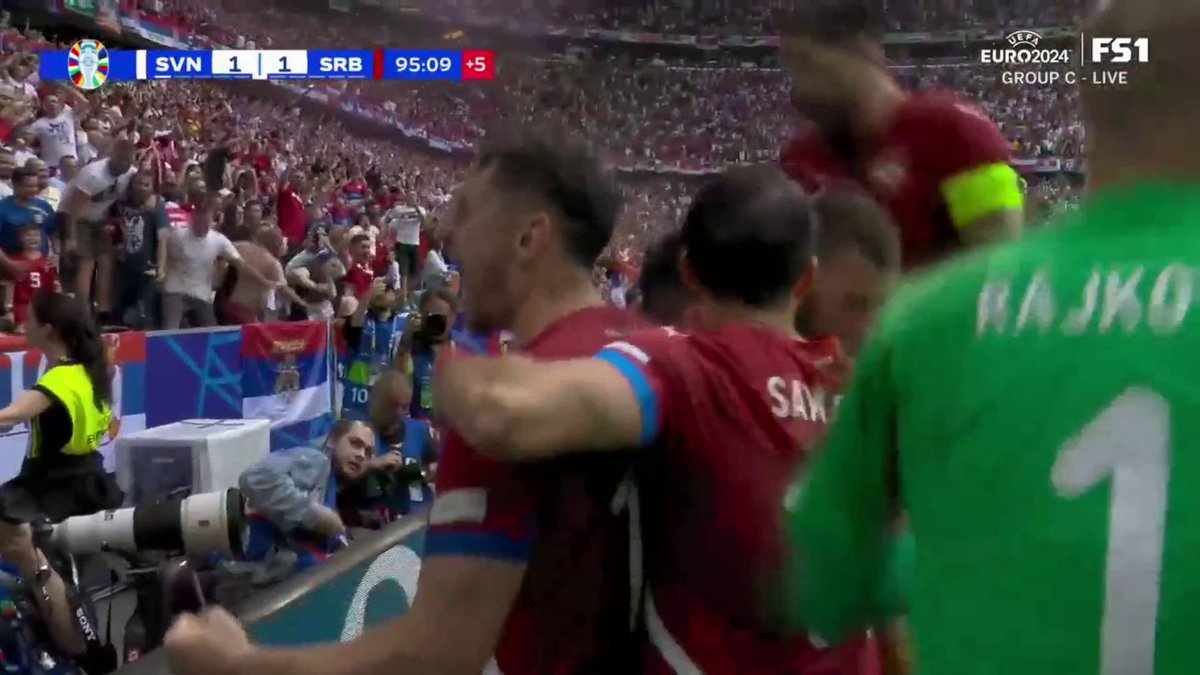 SERBIA SCORES RIGHT AT THE END 🤯