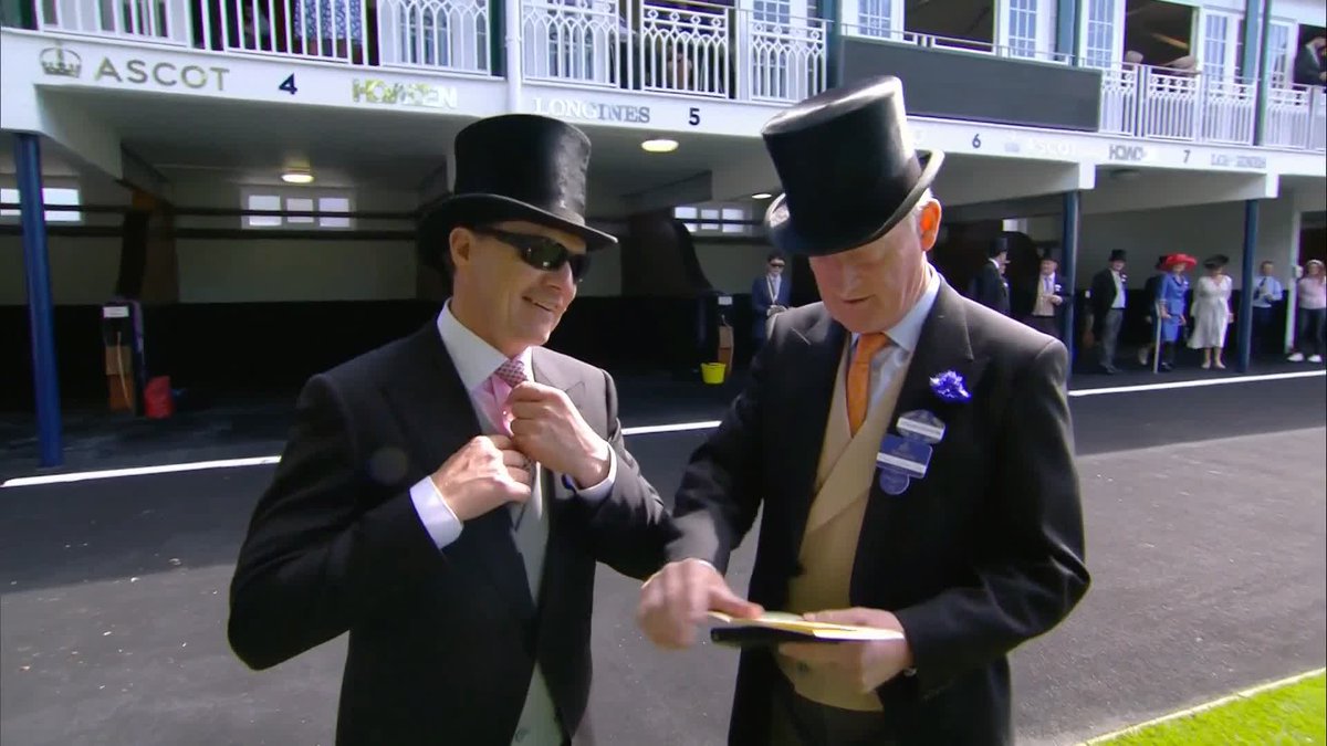 🗣"I'm shaking standing beside him" 🗣"It's extraordinary, to come from being Champion National Hunt trainer to what he's done with Ballydoyle" Kind words between two legends of the sport, Aidan O'Brien & Willie Mullins! 🏆 #ITVRacing | #RoyalAscot | Matt Chapman