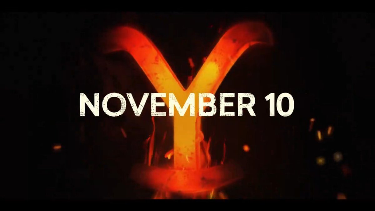 Save the date: November 10. #YellowstoneTV