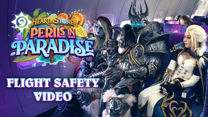 Welcome aboard your flight to the Spiral Isles and Perils in Paradise! 🗺️ Please direct your attention to our in-flight safety video before takeoff ✈️