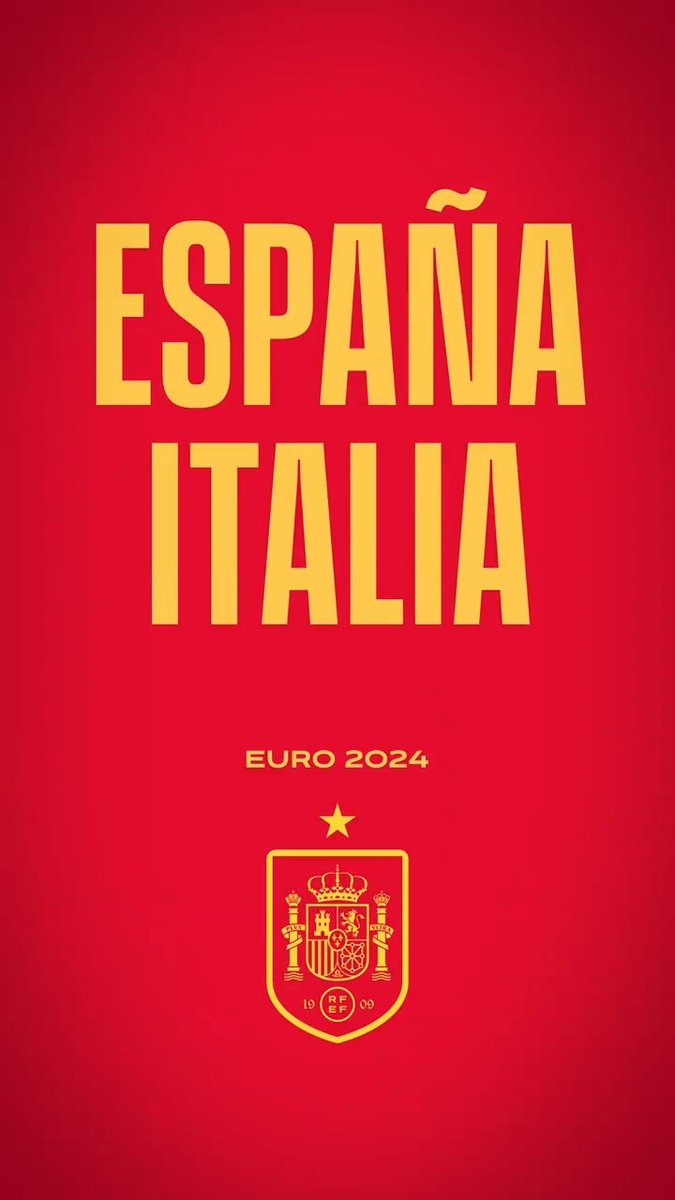 🚨 𝗢𝗙𝗜𝗖𝗜𝗔𝗟 | ¡¡ASÍ SALIMOS ANTE ITALIA!! 👥 Este es el once inicial planteado por Luis de la Fuente para disputar uno de los grandes clásicos europeos. 💪🏼 ¡¡𝗤𝗨𝗘𝗥𝗘𝗠𝗢𝗦 𝗨𝗡 𝗡𝗨𝗘𝗩𝗢 𝗧𝗥𝗜𝗨𝗡𝗙𝗢!! #VamosEspaña | #EURO2024