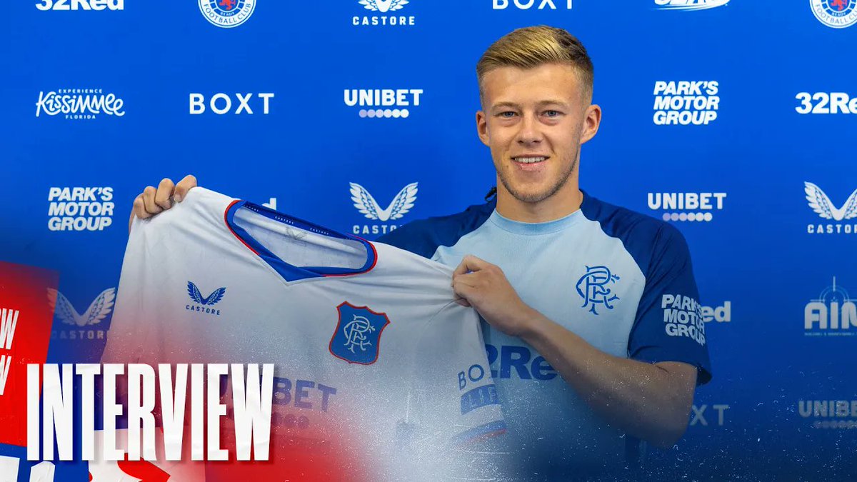 🎙️ 'I am absolutely delighted. As soon as I started talking to the club I knew that this was the place for me to come.' 🆕 Watch an exclusive RangersTV Interview with new signing Connor Barron. 📺 Watch Now: 🔐 Subscribe to RTV: