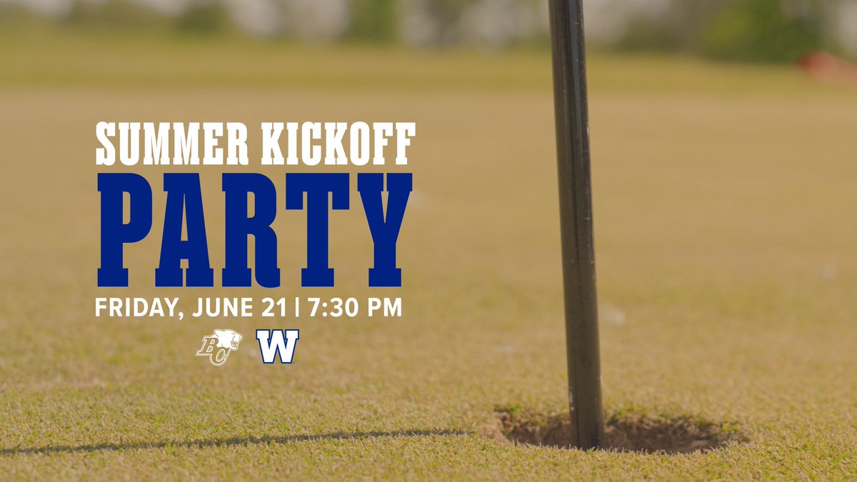 come turn up 🤘 we're kickin' off summer tomorrow at princessauto stadium ‼️ 🕣 » tomorrow, 7:30 pm 🎟️ » #ForTheW