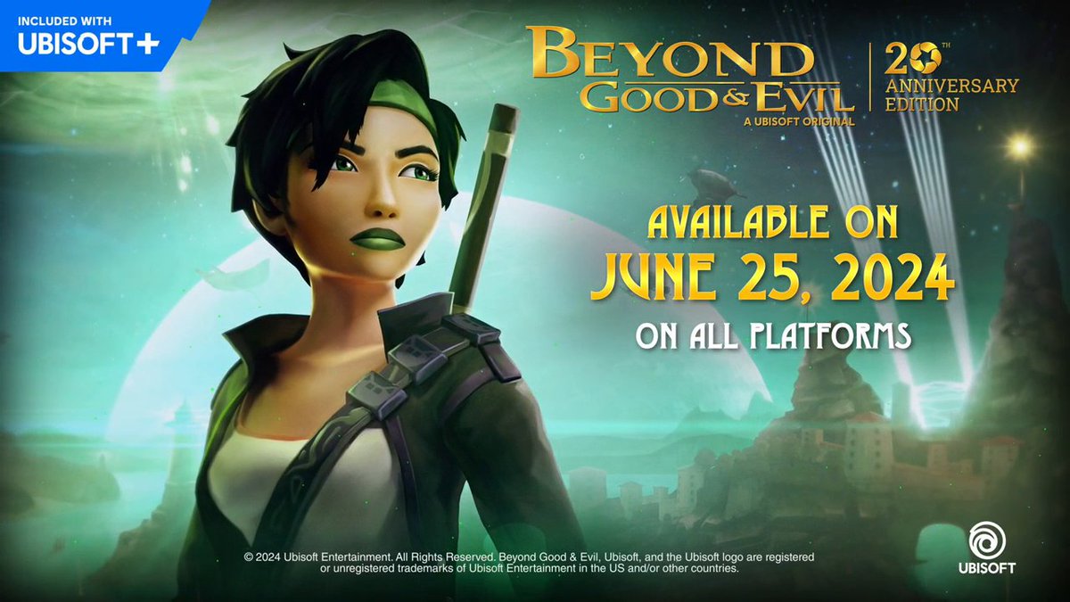 CHILI CON CARNEEEEE, Beyond Good &amp; Evil is back! Join the celebration with the 20th Anniversary Edition, including exclusive content, new modes, updated achievements and more! Available June 25th on all platforms, dagnammit!!
