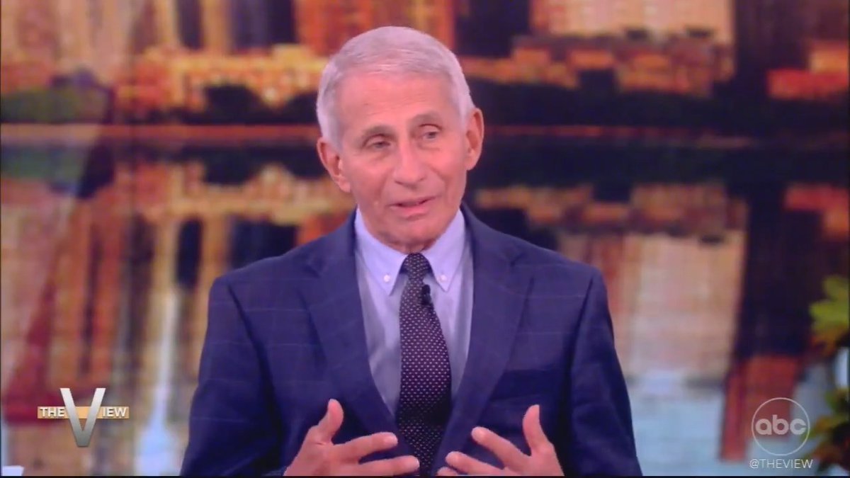 Dr. Fauci: When Trump started to say things that actually were not true, I just felt that I had a responsibility for my own personal and professional integrity but also my responsibility to the American public. So I had to contradict him. Once I did that, things got really dicey. He was very upset by the fact I had to get up and say 'No, it's not going to disappear like magic and no, hydroxychloroquine doesn't work'