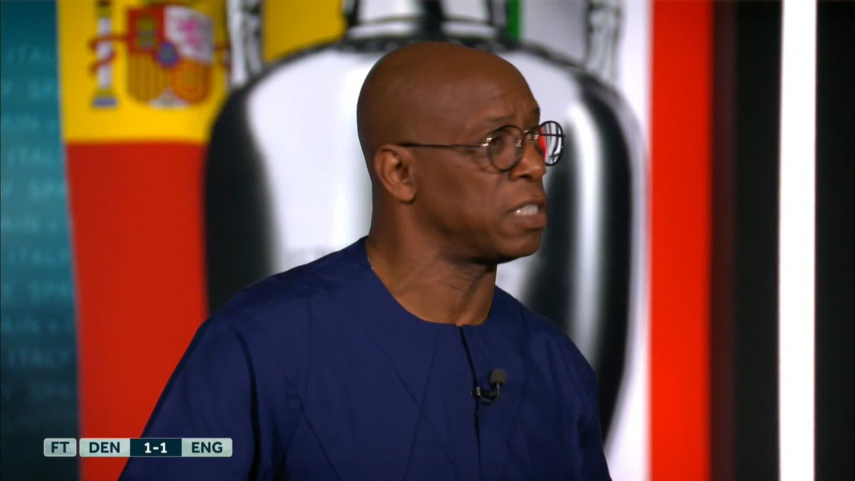 "We don't have a natural replacement for Kalvin Phillips" - Gareth Southgate 🗣️ "I don't believe that. I believe Adam Wharton can play that" - Ian Wright ❌ #Euro2024 | #DENENG