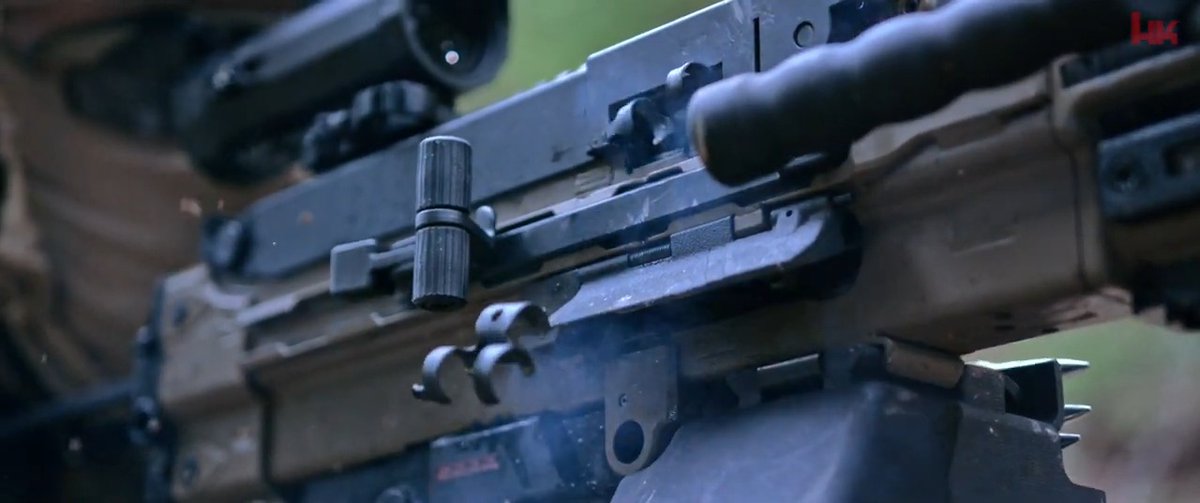 LMGs are even better in slow-mo. Let's see what the HK421 can do.