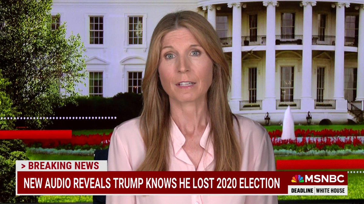 BREAKING: MSNBC has audio of Trump admitting he lost the 2020 election!!!! He knew he had lost, and yet he still sent his cult base to attack the Capitol.