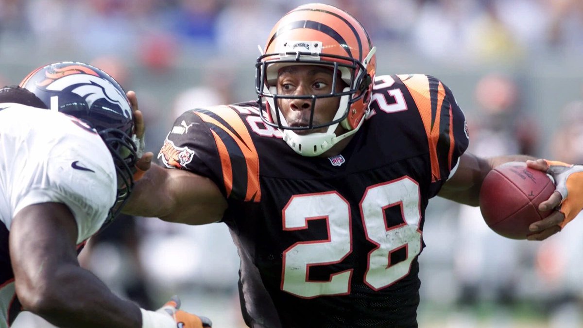Thinking about how special of a RB Corey Dillon was 🫡