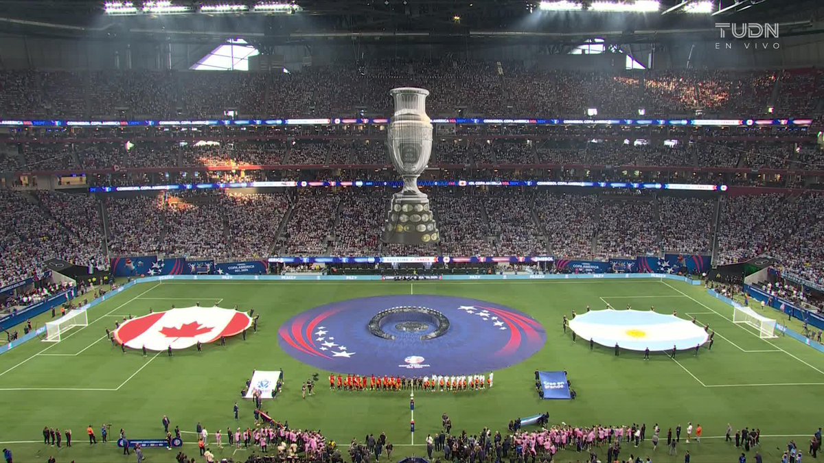 ⚽ "Dios bendiga América", el protocolo inicial de la Copa América 2024 🇦🇷🇨🇦 🔴 EN VIVO por El 5 📲🇲🇽 #NuestraCopa