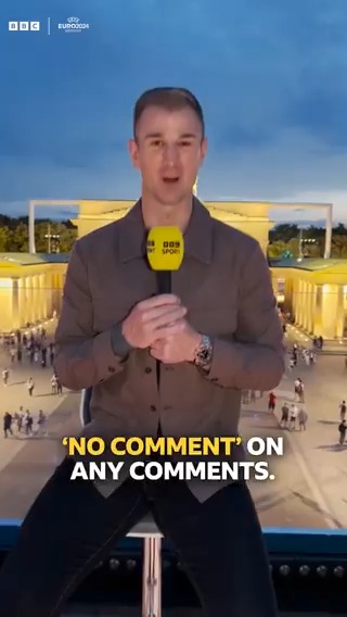 "THORACIC HART!" Joe Hart responds to the social media chat around his posture. 😅 #BBCFootball #BBCEuros #Euro2024