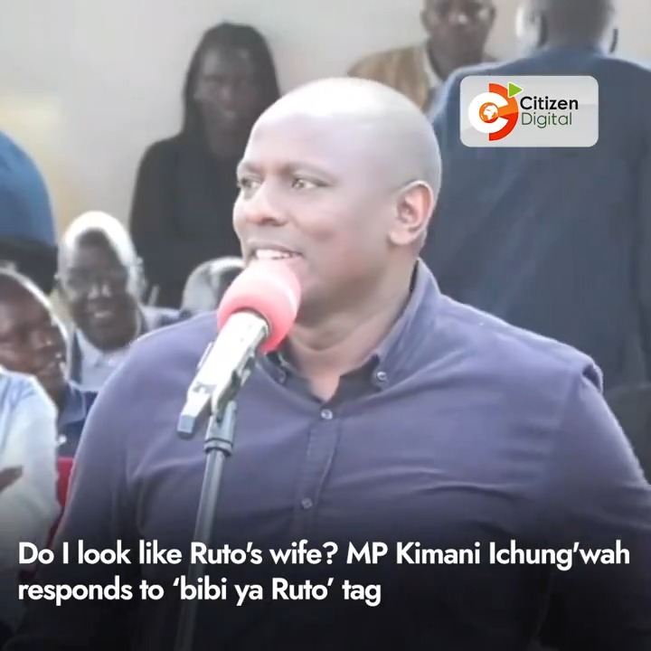 Do I look like Ruto's wife? MP Kimani Ichung'wah responds to ‘bibi ya Ruto’ tag
