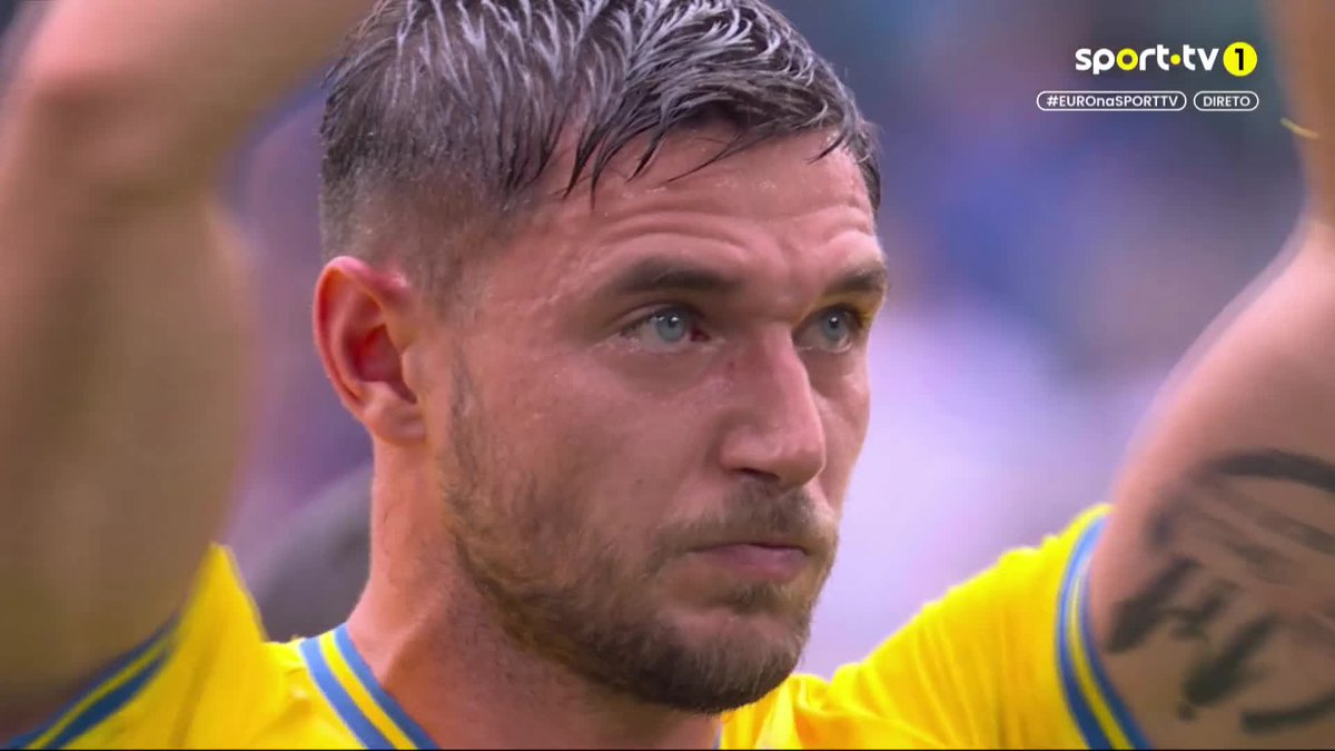 Para mim, a “imagem” do Euro 2024 está escolhida! O sofrimento que este choro , do Roman, transmite é de partir o coração a qualquer um…