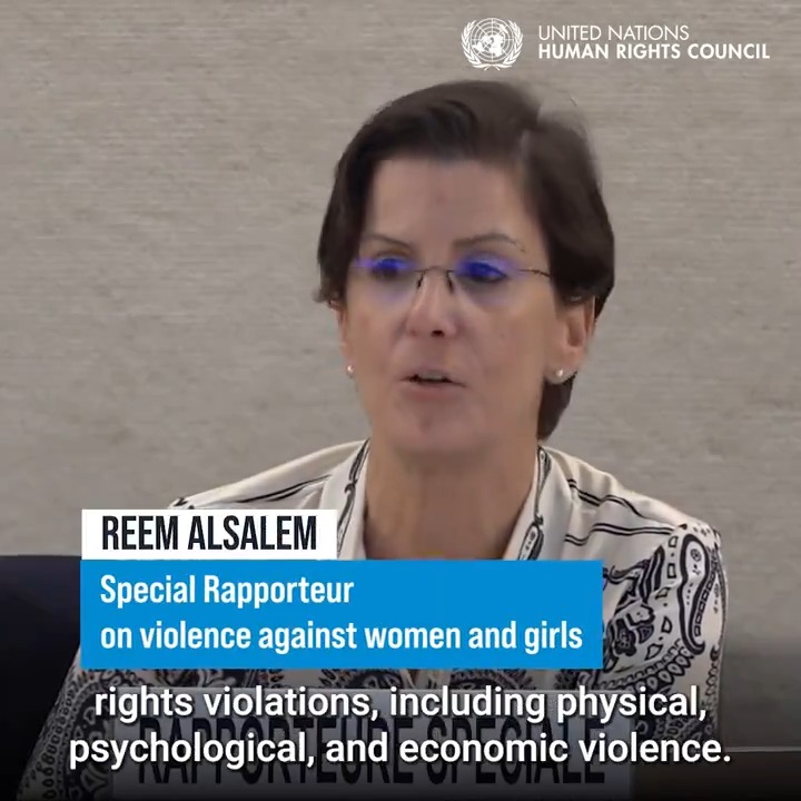 Prostitution must be recognised urgently as a system of violence, exploitation and abuse. This was the message Reem Alsalem, the Special Rapporteur on violence against women and girls (Reem Alsalem UNSR Violence Against Women and Girls), told the United Nations Human Rights Council at its 56th session. #HRC56