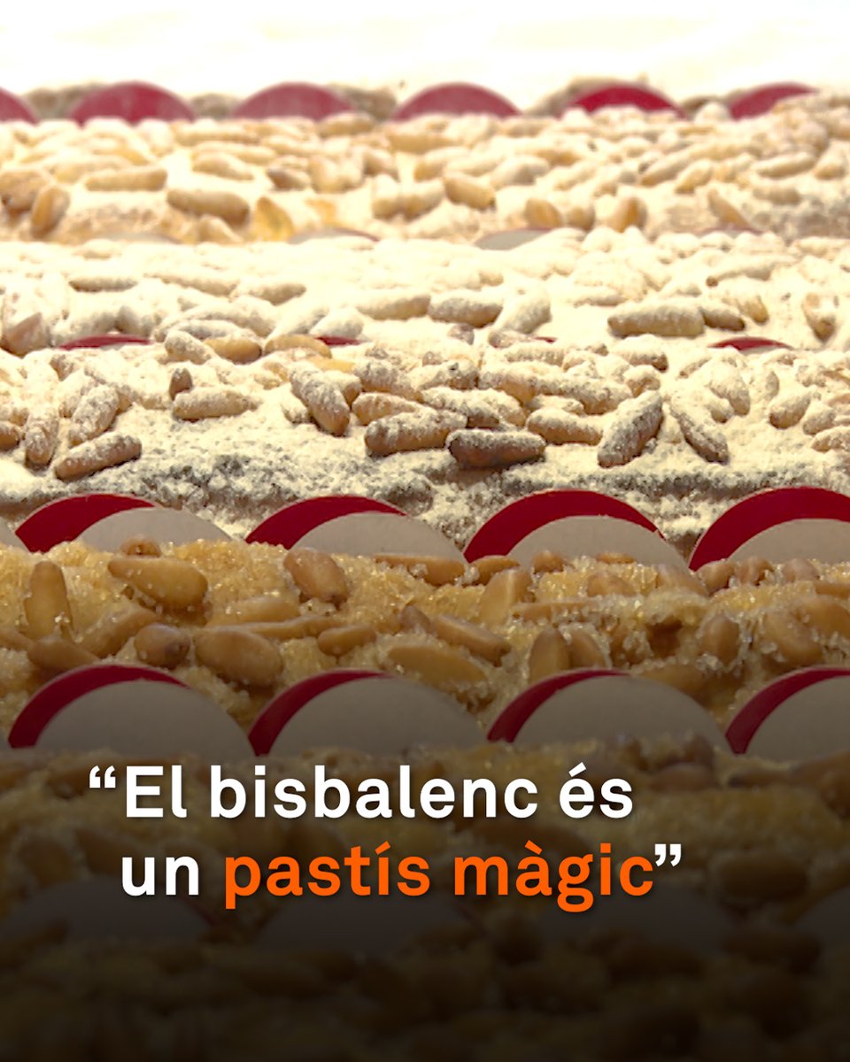 "És un pastís màgic, té un sabor sublim, visualment és brutal i tècnicament, perfecte.” La recepta per fer el bisbalenc és secreta. Ha passat de generació en generació i gairebé es perd per falta de relleu, però el pastisser Oriol Balaguer l'ha salvat