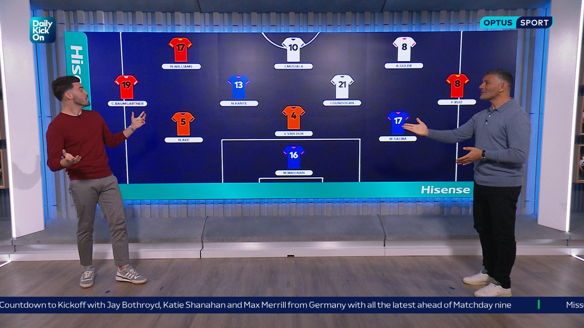 John Aloisi decided he'd completely rewrite the script on the Team of the Tournament so far 😂 Changes galore and @MickyBridges8 is in shambles! Amy Harrison Claudio Fabiano #OptusSport #EURO2024