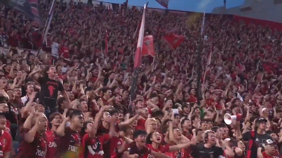 ／ We are REDS！ ＼ 選手入場前、スタジアムに響き渡る大声援🔥 浦和レッズオフィシャル #Ｊリーグ