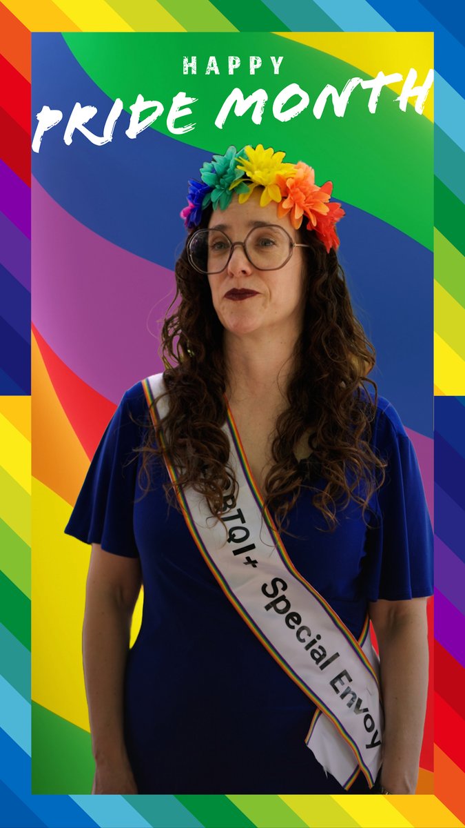 “Pride is a time to reflect on all of the accomplishments that we’ve achieved for the security and rights of LGBTQI+ people''. — Special Envoy: Human Rights of LGBTQI+ Persons Stern #PrideMonth