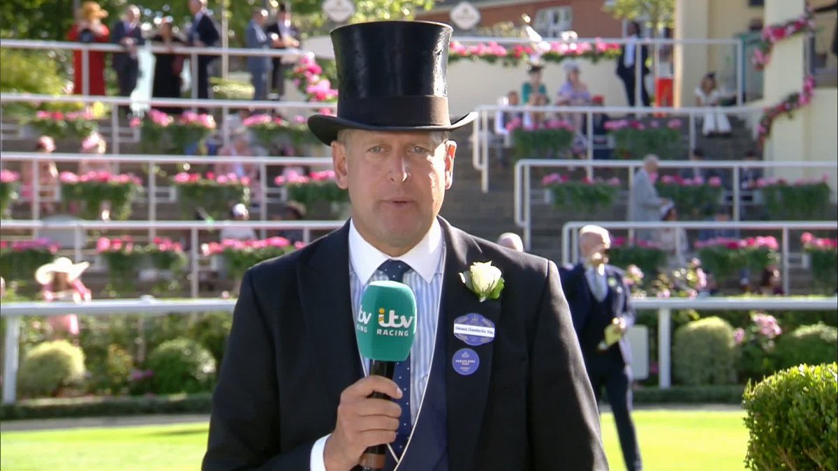 🙏 "Thank you to you at home. We've been competing with the football this week but we've had around a million viewers each day" Thanks for an incredible week! Stay with us for the conclusion of Royal Ascot 2024 #ITVRacing | #RoyalAscot | Ed Chamberlin