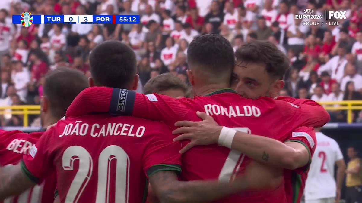 An unselfish Ronaldo…we live in amazing times.🇵🇹