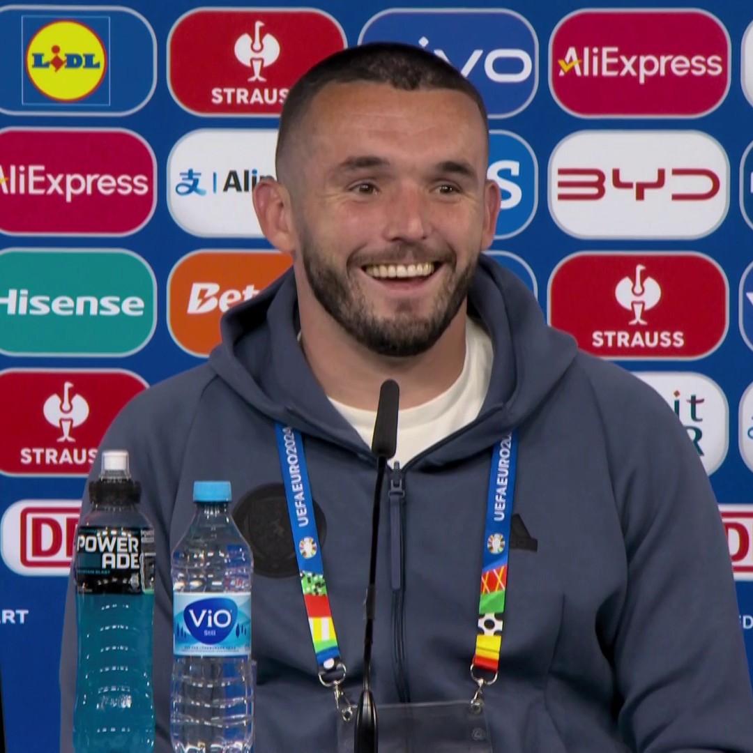 "Depends who's listening" 😂 John McGinn on whether Scotland qualifying for the Euro 2024 knockouts is a bigger achievement than Aston Villa qualifying for the Champions League.