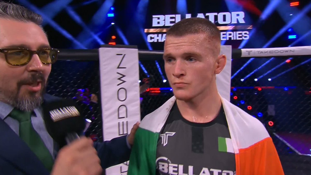 "I PROBABLY WOULDN'T BE IN THIS POSITION IF IT WASN'T FOR A MAN LIKE THAT TO INSPIRE ME " ๐ฎ๐ช Paul Hughes on how Conor McGregor changed people's lives! #BellatorDublin | LIVE NOW on MAX ๐