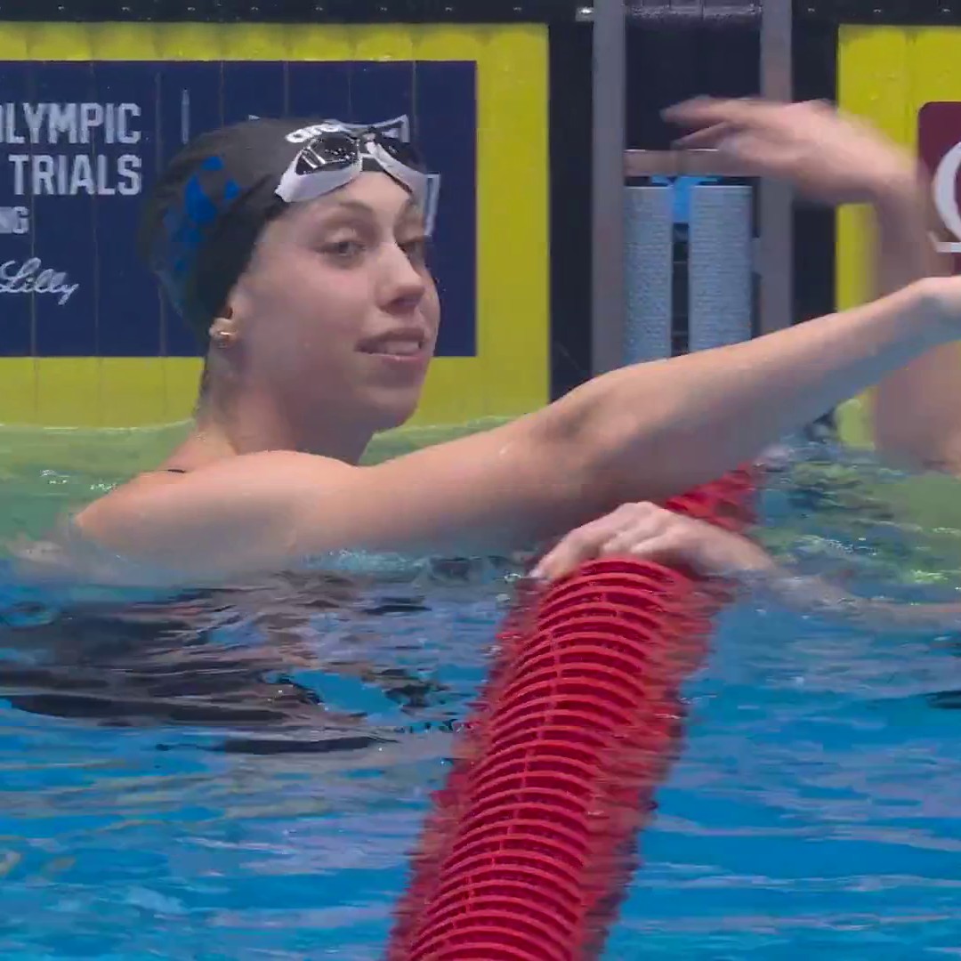 Kate Douglass wins the women's 200m IM to qualify for her third Olympic event! Alex Walsh will officially join her sister, Gretchen, at the #ParisOlympics. 📺 NBC Entertainment & Peacock | #SwimTrials24