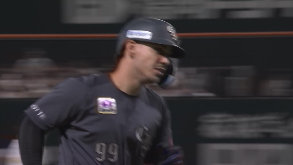 起死回生の一発‼️ 千葉ロッテ #ソト 選手の第7号3ランホームランで逆転💥 #chibalotte 👇ライブ配信はこちら