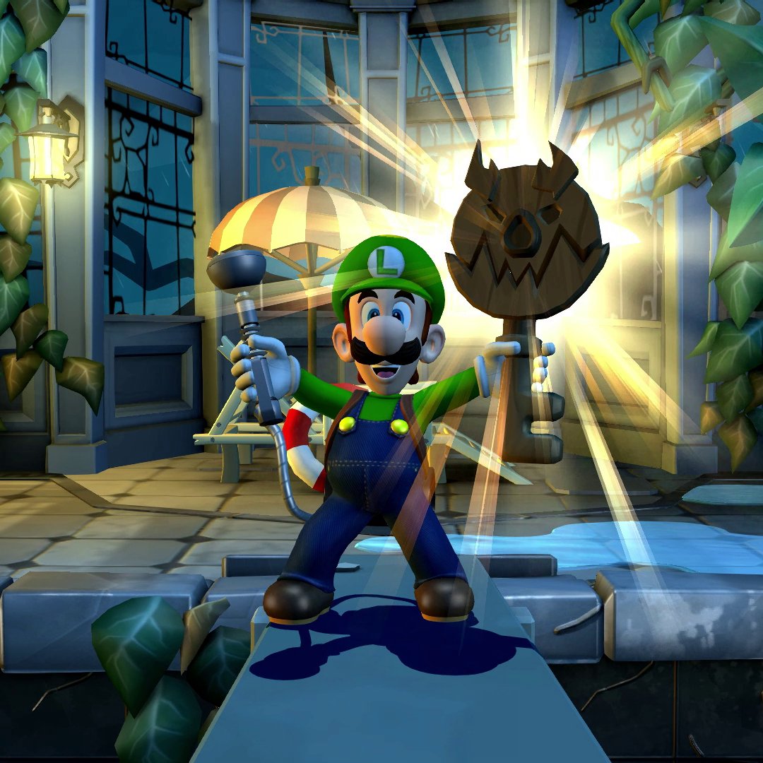 Who's the lean, green, ghost-hunting machine with the signature scream? #LuigisMansion2HD