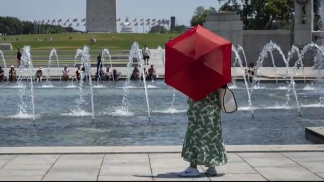 Little relief appears in the forecast for millions across the U.S. enduring record-setting heat, being felt from the Ohio Valley through the mid-Atlantic. It comes as other parts of the country face wildfires and widespread flash flooding, CBS News' Mark Strassmann reports.