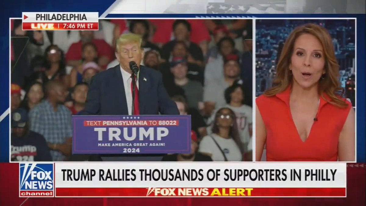 BREAKING: In a terribly embarrassing moment for Trump, Fox News has to cut away from his speech because he isnโt making any coherent sense. Itโs beyond clear Trump is senile. Retweet so all Americans see this.