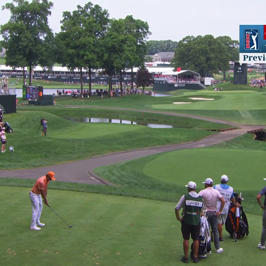 ONE OF THE BEST SHOTS OF HIS CAREER! ☢️ A NEAR ALBATROSS FOR RICKIE FOWLER AT THE PAR 4 15TH! 💥💥