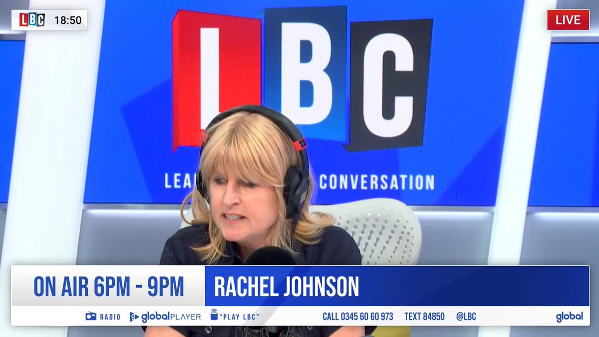 "LBC presenters have been asking callers rather intrusively who they are voting for... If you don't mind, Rachel, who are you voting for?" Rachel Johnson is put on the spot by an LBC listener.