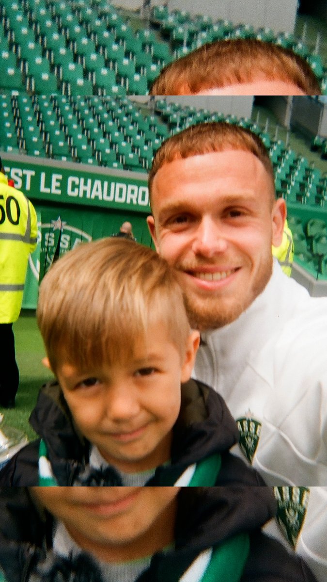 Un avant match avec Léandre, 4 ans, et son appareil photo 📸