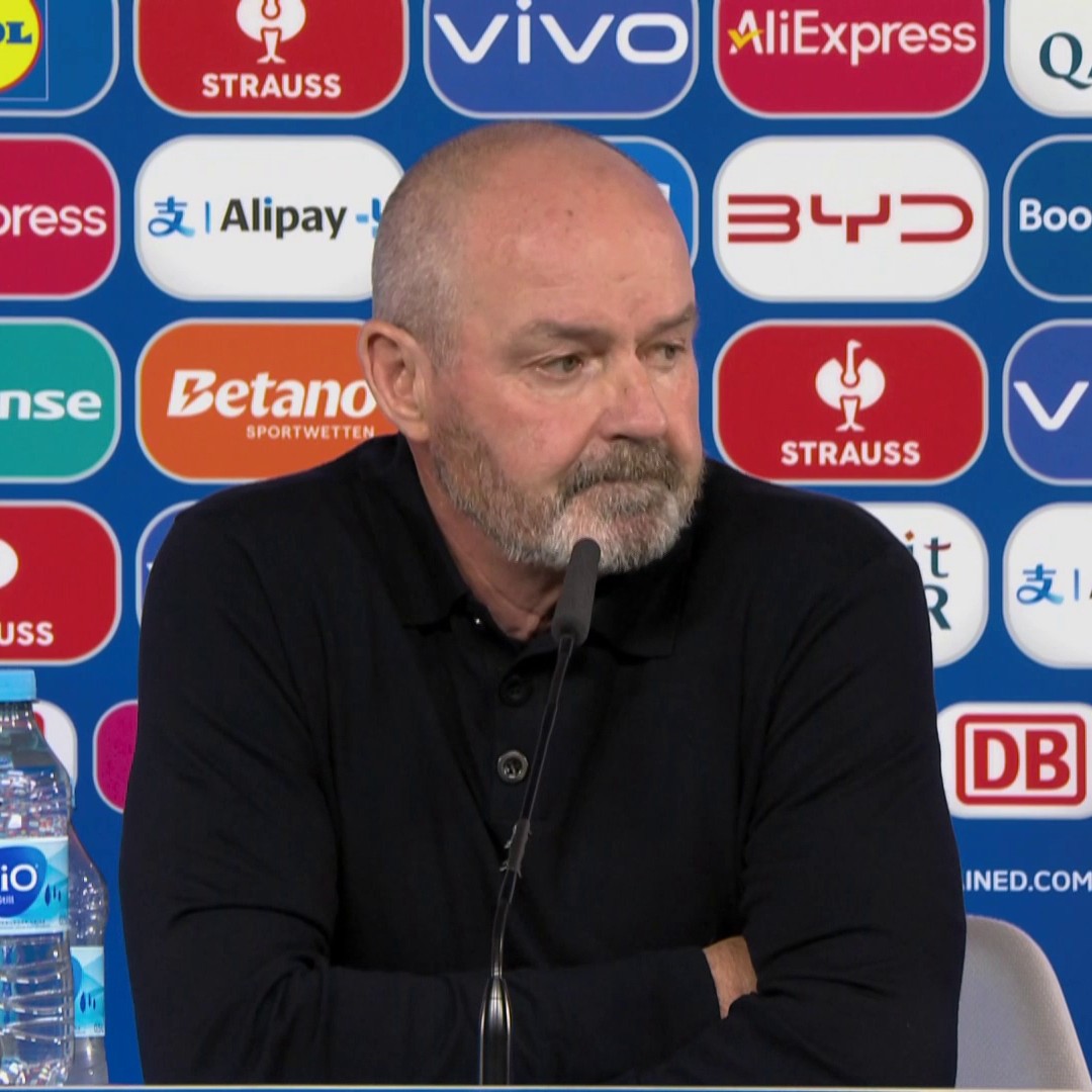 "Disappointed and sad" How Steve Clarke is feeling after Scotland's Euro 2024 exit.