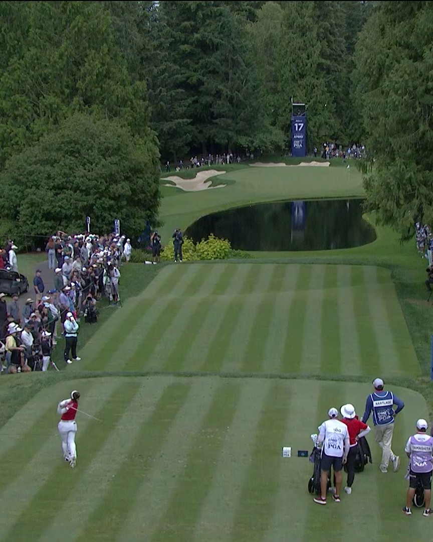 Miyu Yamashita, are YOU kidding me? We're down to the wire on NBC! 📺 #KPMGWomensPGA