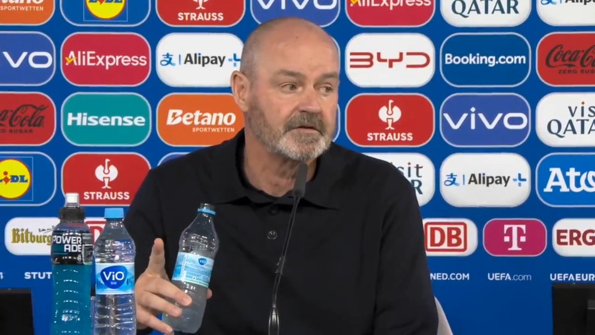 😡 "100% Penalty... Somebody has to explain to me why that's not a penalty!" 😬 "It may have been better to have a European referee." 👀 "What is the purpose of VAR?" Steve Clarke is fuming with the referee as Scotland are knocked out of #Euro2024