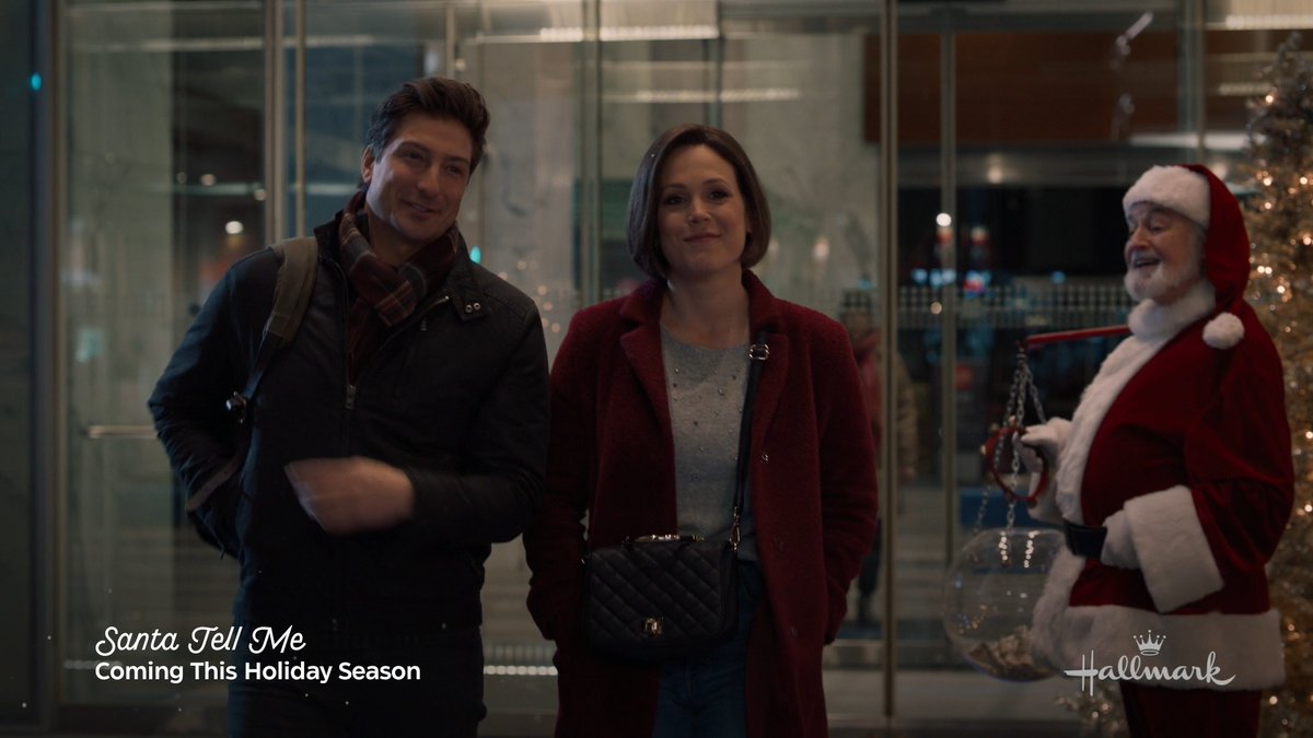 #Hearties, did you see the preview of Erin Krakow and Daniel Lissing's upcoming #CountdownToChristmas feature?! Here is your early look at #SantaTellMe, coming this holiday season!