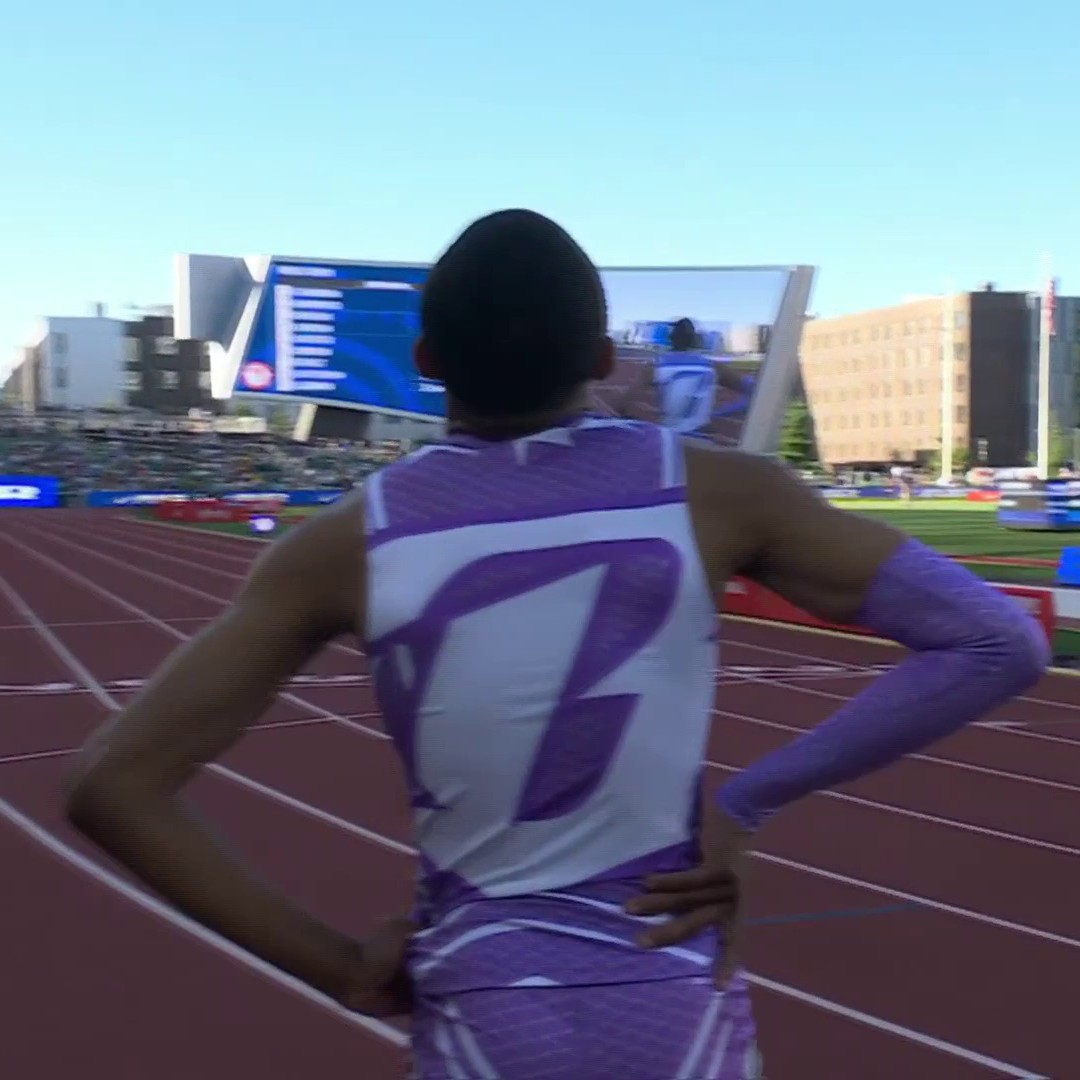 16 YEAR OLD Quincy Wilson just broke his own U18 World Record and High School record in the 400m with a 44.59. WHAT??!?! 2 World Records by Quincy in 2 days.