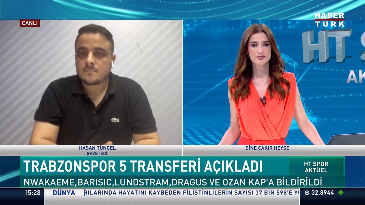 Trabzonspor 5 transferini açıkladı. Transfer gelişmeleri nasıl değerlendiriliyor? Gazeteci Hasan Tüncel #HTSporAktüel'de Sine Çakır Heyse'a yorumladı.