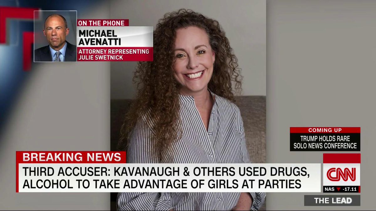 FLASHBACK: Here is Jake Tapper promoting a conspiracy theory that Supreme Court nominee Brett Kavanaugh ran an underage rape gang in high school