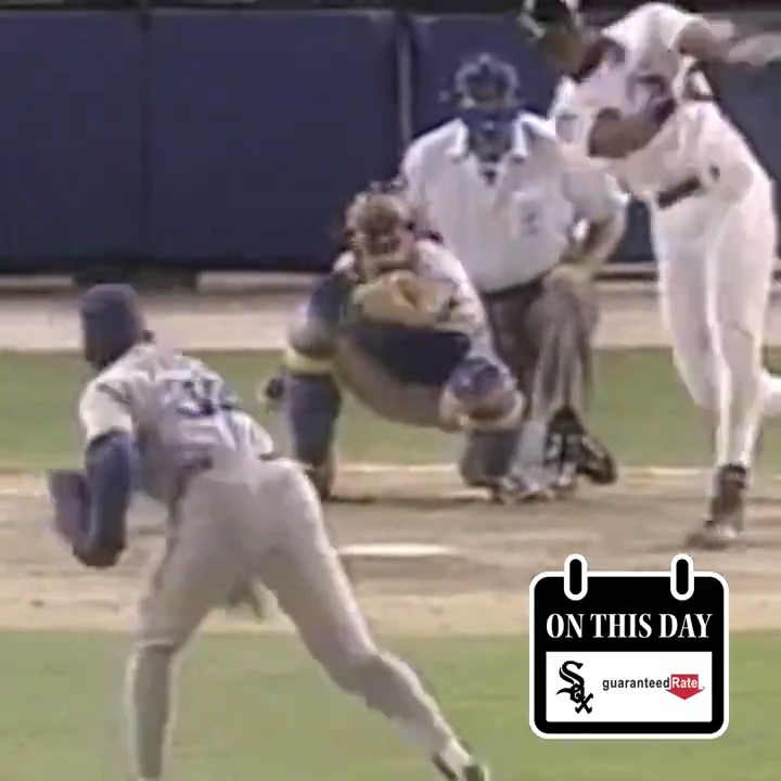 #OTD in 1991: Frank Thomas hit his first career grand slam. #WhiteSox x @GuaranteedRate