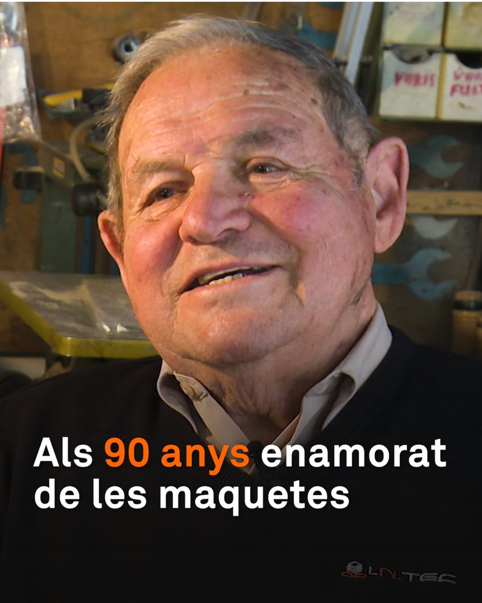 "M’atrau, em fascina.” Té 90 anys i passa hores fent petits models de fusta. Les maquetes són la passió de Josep Arderiu. Treballa en un taller que té a casa, a Bellvís, i ho fa amb les portes obertes. “M’ho passo més bé del que la gent es pot imaginar”